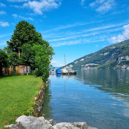 Seeparadiesli am schönen Thunersee Därligen Buitenkant foto