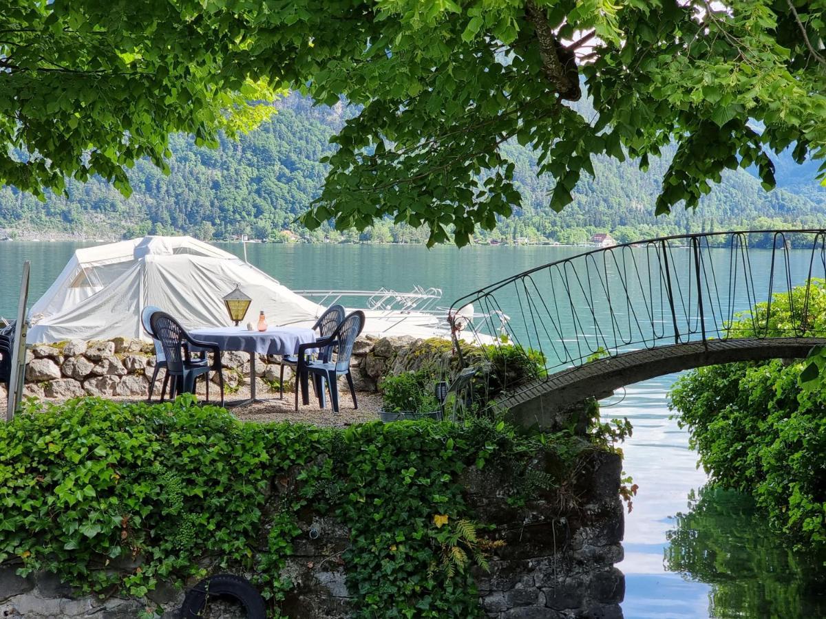 Seeparadiesli am schönen Thunersee Därligen Buitenkant foto