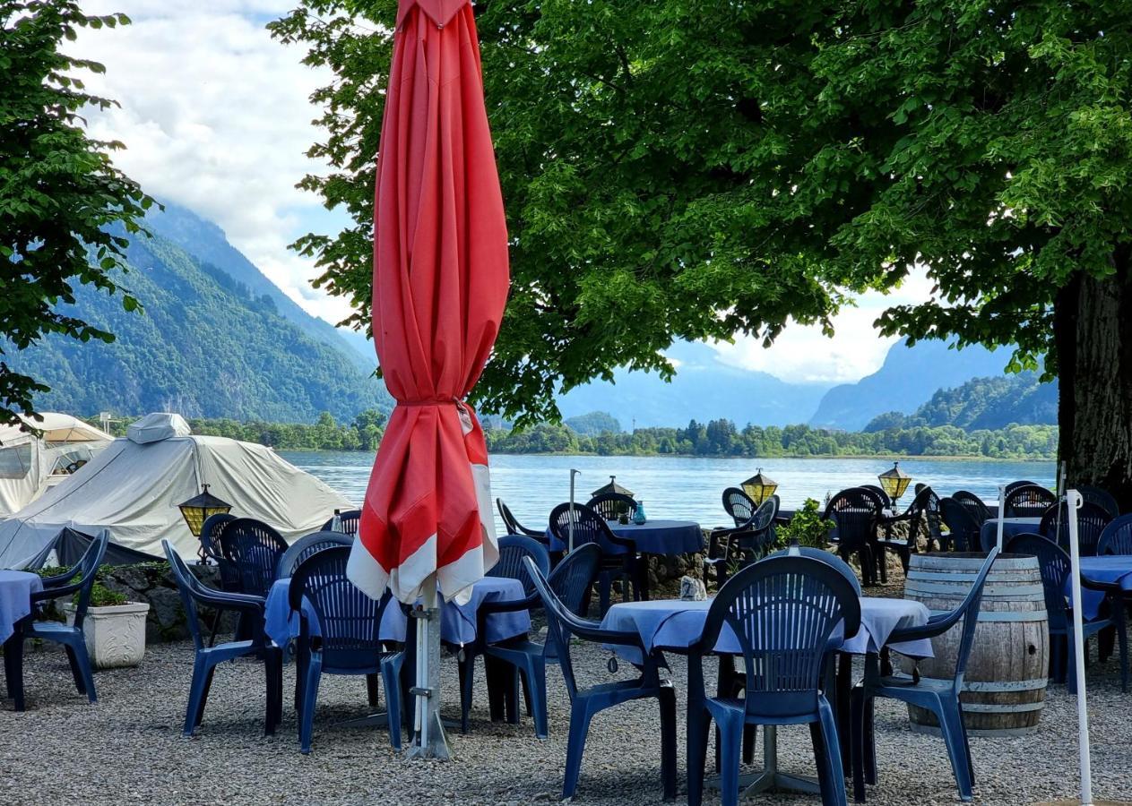 Seeparadiesli am schönen Thunersee Därligen Buitenkant foto