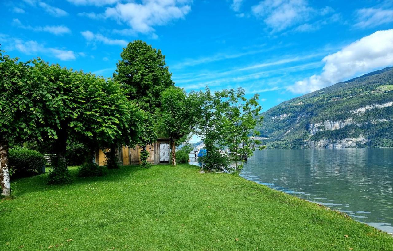 Seeparadiesli am schönen Thunersee Därligen Buitenkant foto