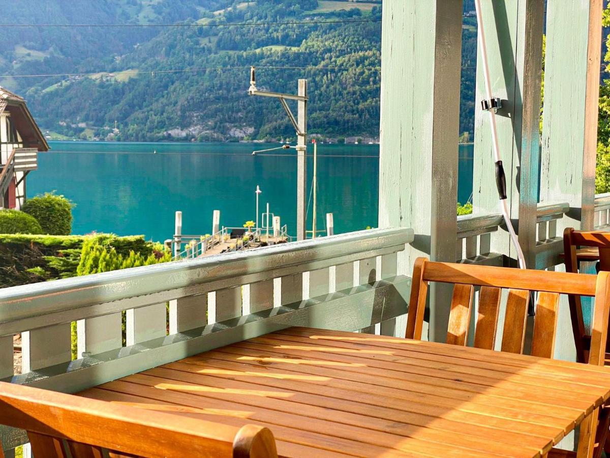 Seeparadiesli am schönen Thunersee Därligen Buitenkant foto